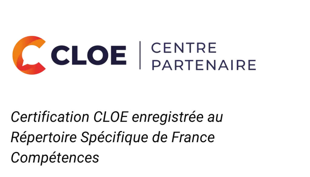 Logo CLOE - Centre Partenaire de certification linguistique