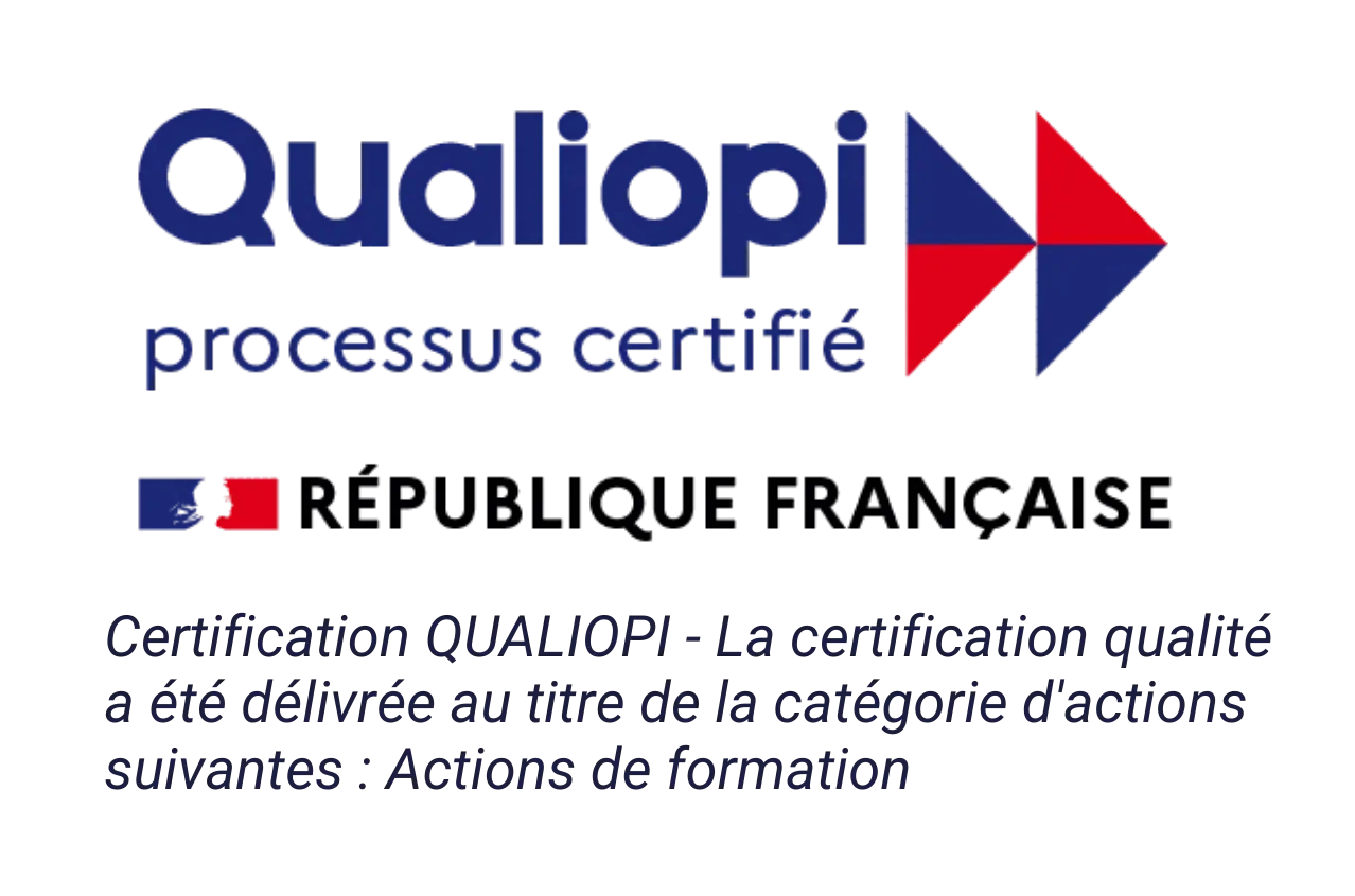 Certification Qualiopi logo - centre certifié