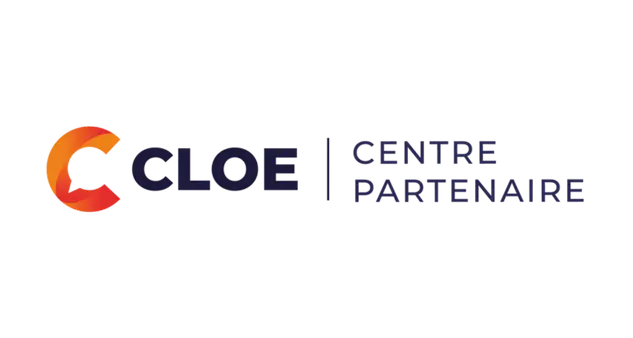 Logo CLOE, centre partenaire pour la certification des compétences en langue française